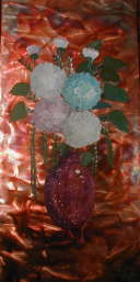 #2047 Speckled Vase18 x 36