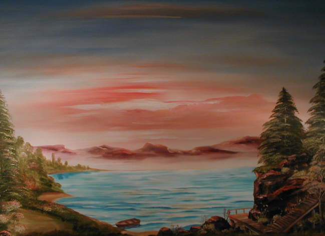 # 1004 Cabin View 30x24