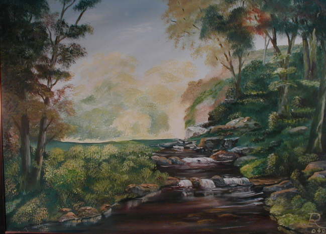 # 1005 The River 36x30