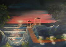 # 1030 The Retreat  36"x24 SOLD