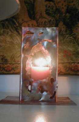 # 3002 II 4x4x8 candle sleeve with holes