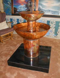 # 40004 Copper Fountain 36x36x48