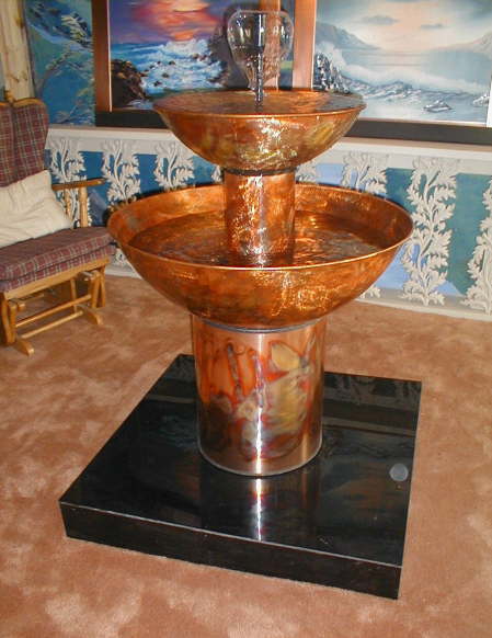 # 40004 Copper Fountain 36x36x48